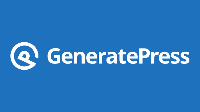 GeneratePress WP Theme